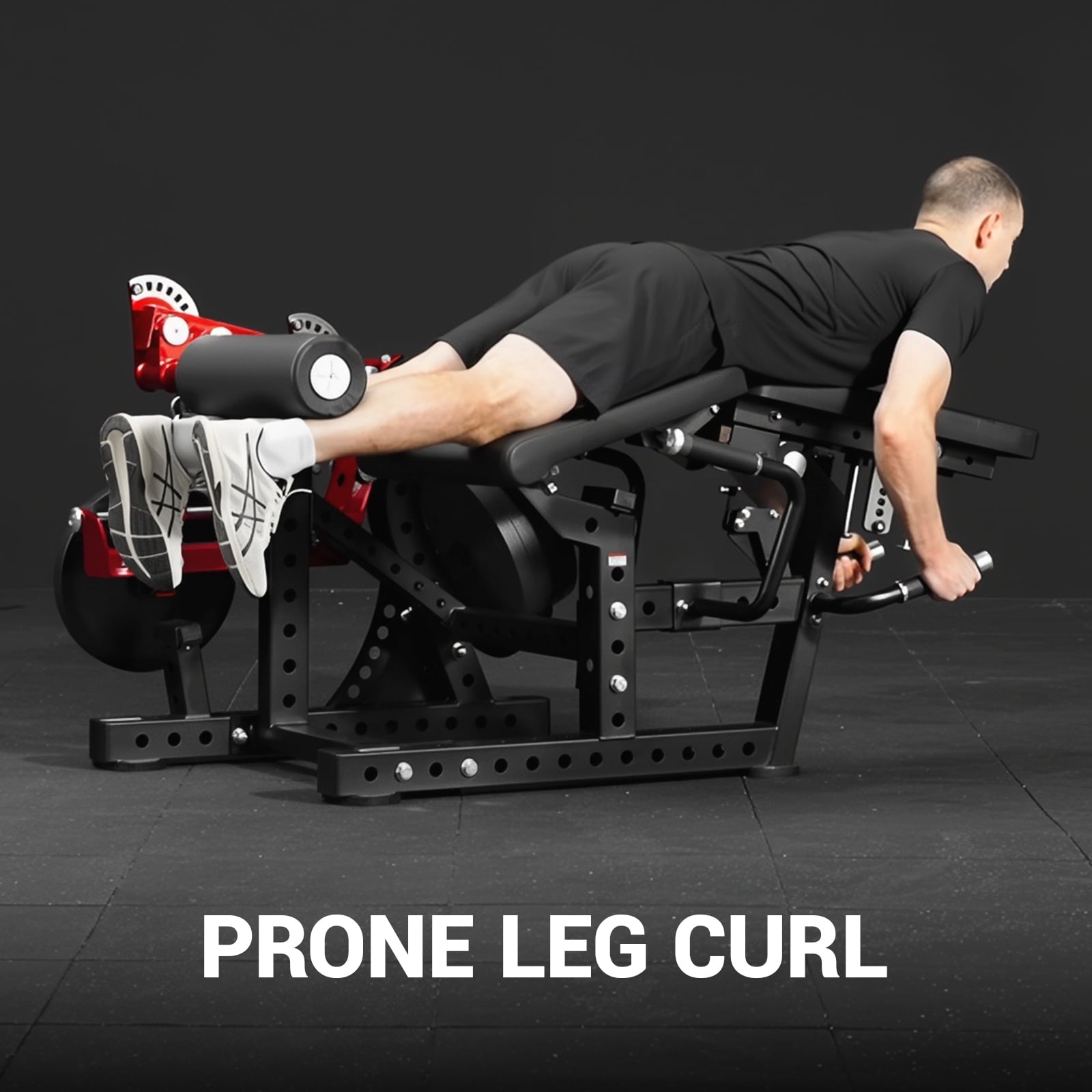 GMWD Leg Extension and Curl Machine LE08 2.0, Adjustable Leg Curl Machine with Plate Loaded, Seated Leg Extension and Lying Curl Machine for Home Gym, Leg Workout Equipment