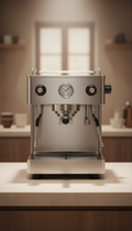 Brushed Steel Espresso Machine